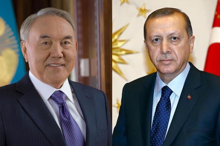 Назарбаев поговорил по телефону с Эрдоганом 