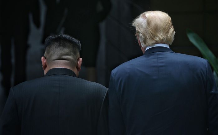 Трамп после встречи с Ким Чен Ыном пообещал положить конец войне с КНДР 