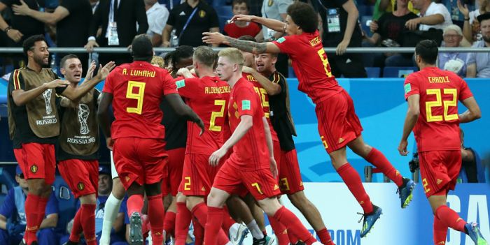 Бельгия отыгралась со счета 0:2 и прошла Японию на ЧМ-2018 