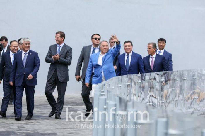 Нурсултан Назарбаев посетил новые объекты туризма в Бурабае 