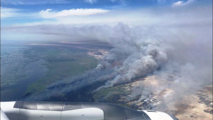 Пожар в резервате «Акжайык» наконец ликвидирован