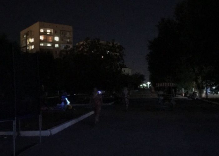 Аллея во мгле