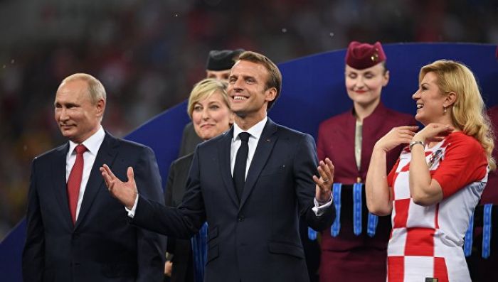 Президент Хорватии прокомментировала ситуацию с зонтом на финале ЧМ 