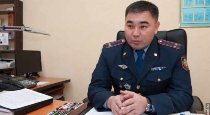 Начальник местной полицейской службы Алматы освобожден от должности