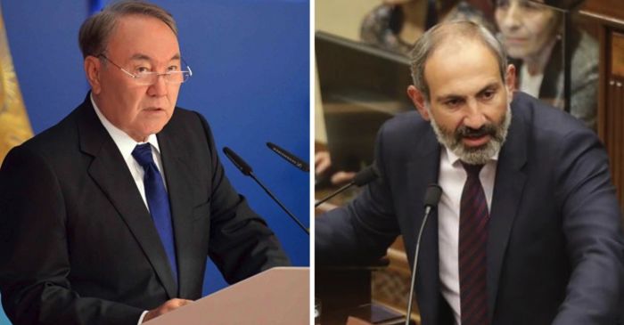 Назарбаев поговорил с Пашиняном и Жээнбековым 