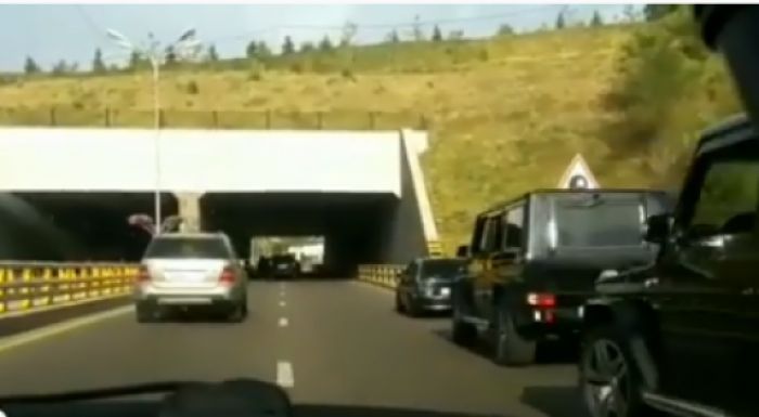 Четырех водителей Gelandewagen оштрафовали в Алматы