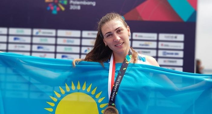 Казахстанка завоевала "бронзу" в гребле на Азиаде-2018