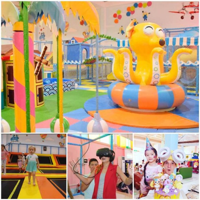 Всей семьёй скорее к нам - в детский развлекательный клуб "ОстровОК"!