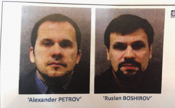 Британская полиция назвала имена «отравителей» Скрипалей в Солсбери