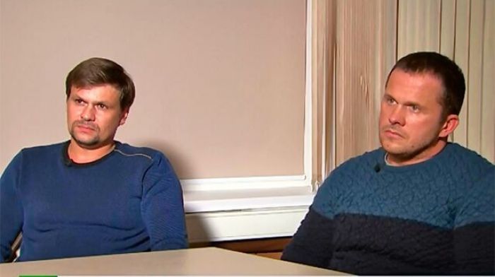 Подозреваемые в отравлении Скрипалей дали интервью: "Мы не агенты, мы туристы"  