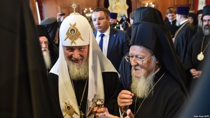 РПЦ не признаёт верховенство Константинопольского патриархата