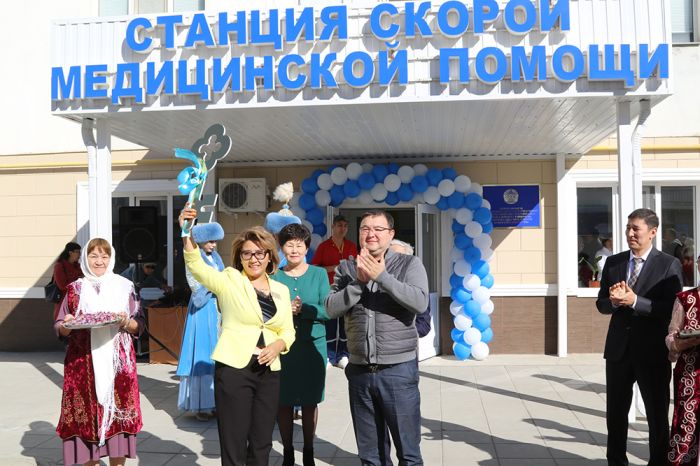В Атырау открылась новая станция скорой помощи