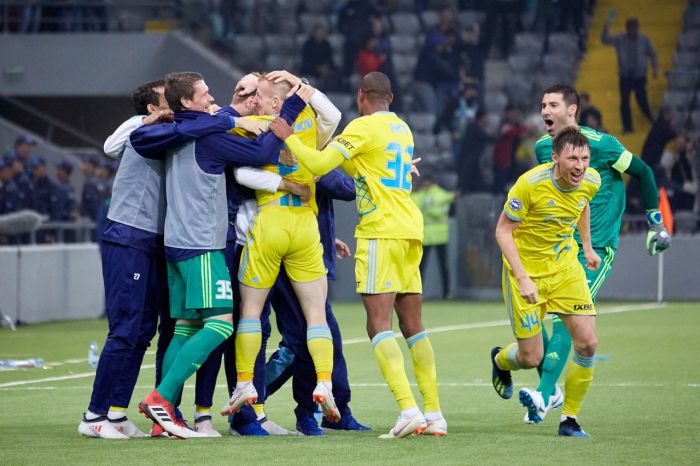 "Астана" стала пятикратным чемпионом Казахстана