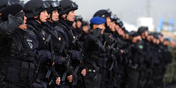 СОБР Астаны ищет высоких, здоровых парней на службу 