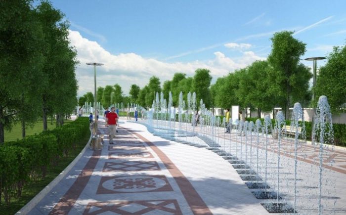 Фонтаны, молодёжный парк и другие прожекты