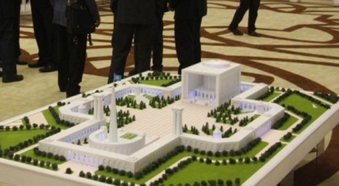 Акимат Астаны убрал электрообогрев полов из сметы строительства Национального пантеона 