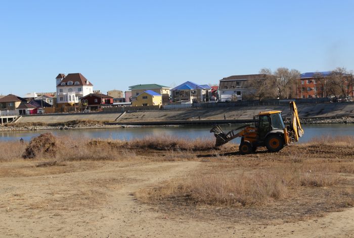 В Атырау началось строительство молодёжного парка 
