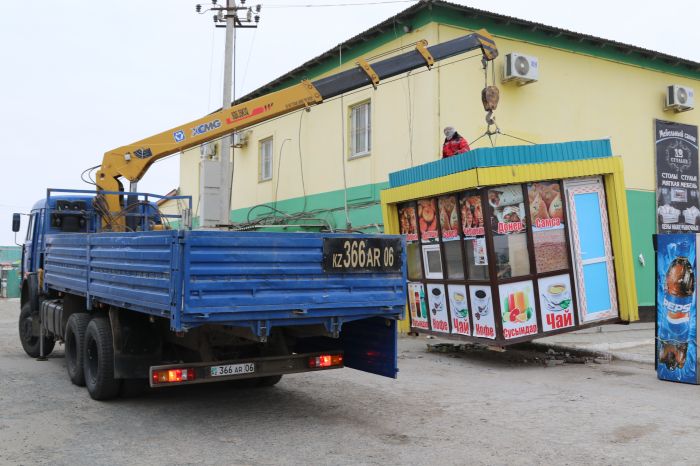 Киоск в воздуxе