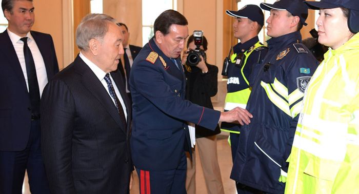 Новую форму полицейских Казахстана покажут до конца года