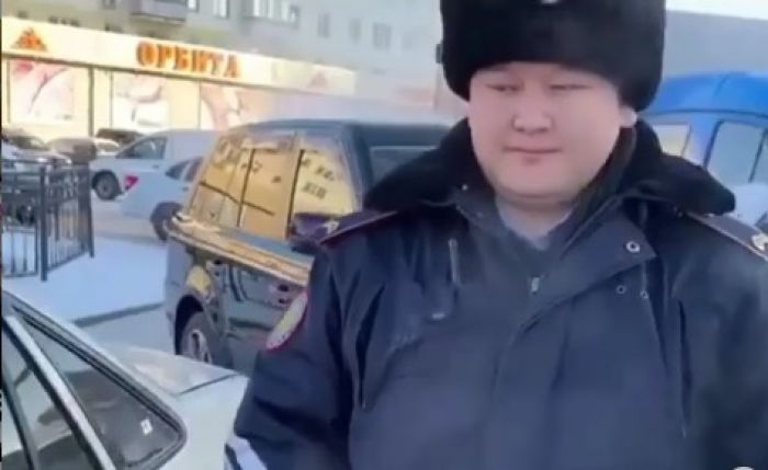 Пьяный полицейский совершил ДТП в Астане 