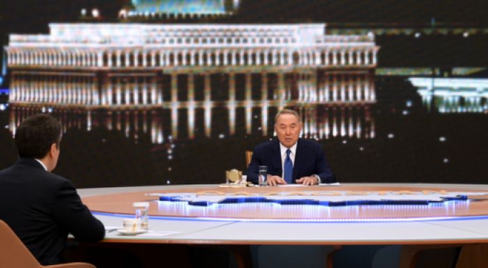 Опубликовано полное интервью Назарбаева СМИ Казахстана 