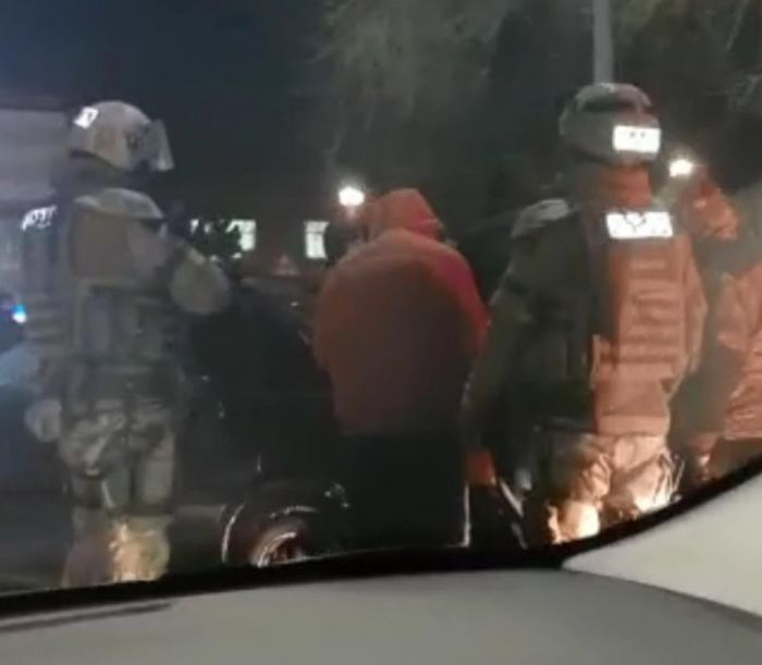 В полиции прокомментировали задержание в центре Уральска