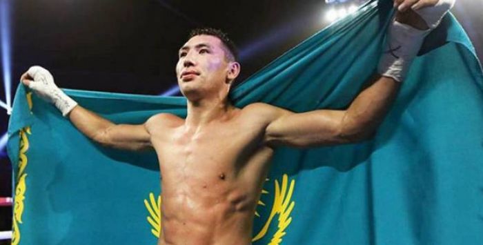 Казахстанский средневес Алимханулы одержал первую победу нокаутом в США 