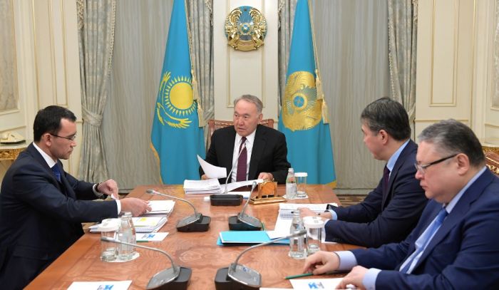 Президент встретился с Ашимбаевым 