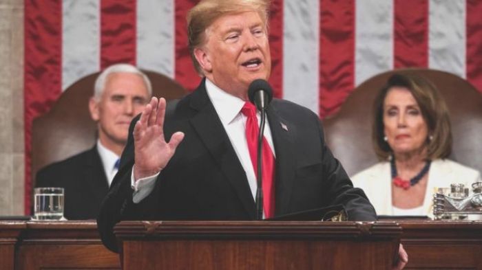 Послание Трампа Конгрессу: о выходе из договора с Россией и стене на границе с Мексикой 