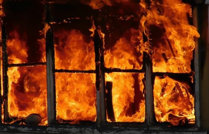 Женщина сгорела в Костанае 