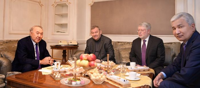 Нурсултан Назарбаев посетил оперу «Евгений Онегин» 