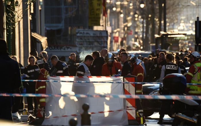 На улице Марселя устроили резню, ранены четыре человека