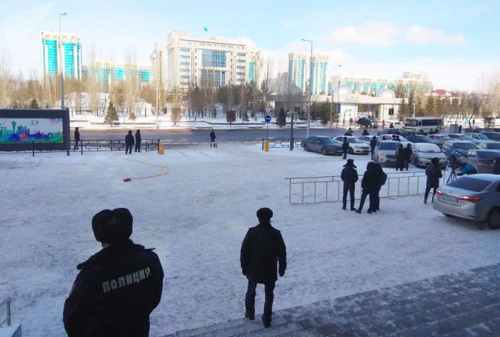 Задержан мужчина, угрожавший взорвать газовый баллон в центре Астаны 