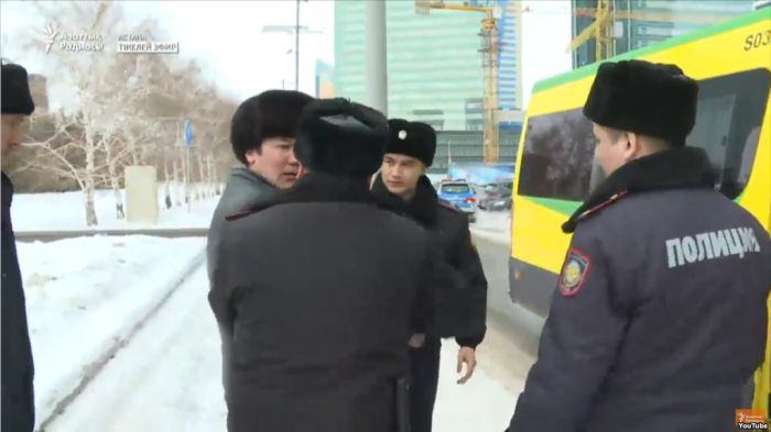 Массовые задержания прошли в Астане и Алматы