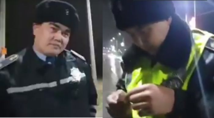 ​Полицейских наказали за требование аптечки у мотоциклиста в Туркестанской области