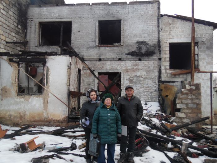 Доссорские погорельцы спустя полгода