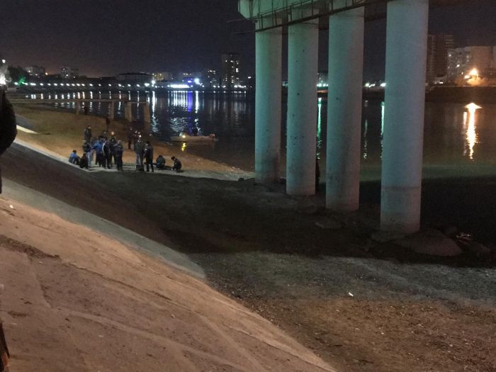 Инцидент на центральном мосту в Атырау