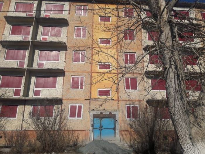 Иллюзия жизни: в Костанайской области необычно замаскировали брошенные дома  