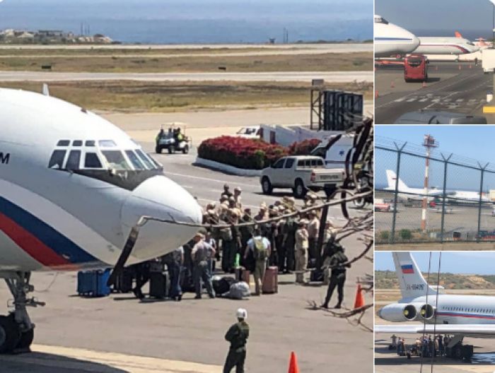 Российские военные высадились в Венесуэле 