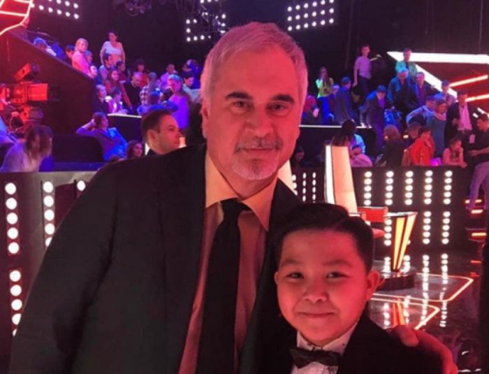 Максим Ержан - финалист конкурса "Голос. Дети"