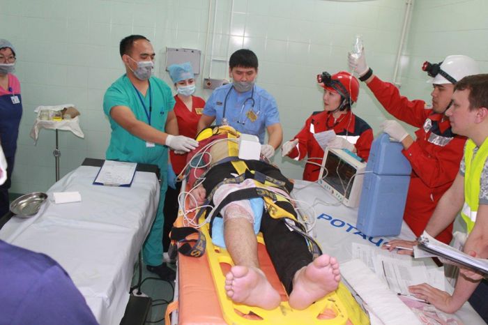 Если беда - врачи не растеряются