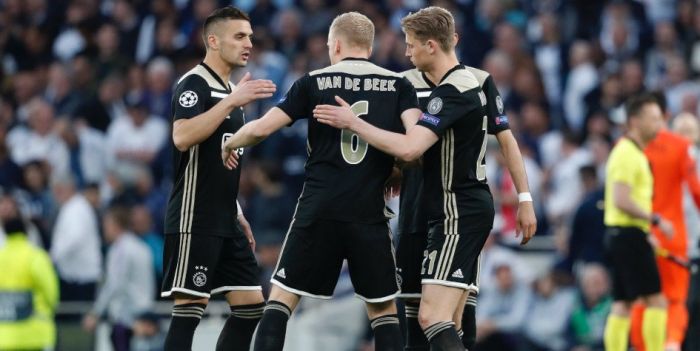 ​«Аякс» обыграл «Тоттенхэм» в первом полуфинале Лиги чемпионов