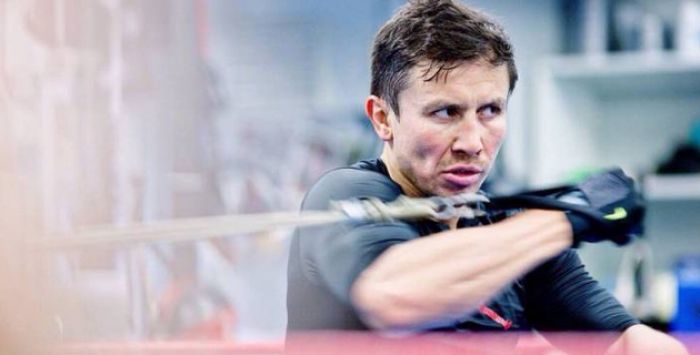 Головкин провел спарринг с чемпионом в полутяжелом весе