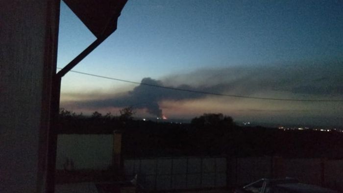 Полигон твердо-бытовых отходов горит в Алматинской области 