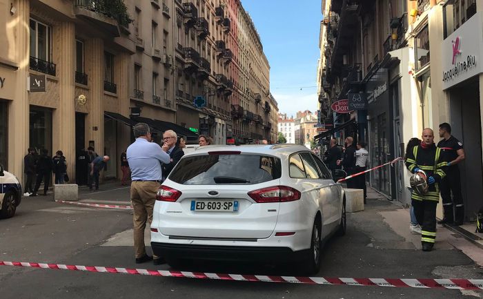 В центре Лиона прогремел взрыв