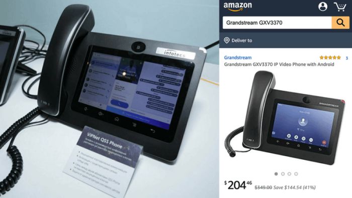 Российский телефон с «квантовым шифрованием» нашли в интернет-магазинах