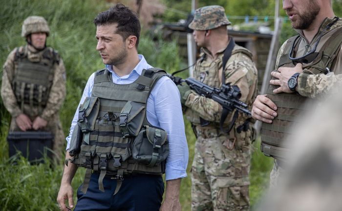 Зеленский обратился к руководству России после гибели военных в Донбассе 