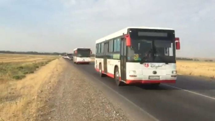 Жителей Арыса начали вывозить из Шымкента