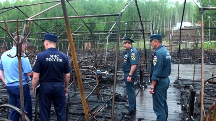 Число пострадавших при пожаре в хабаровском лагере выросло до 12 человек 