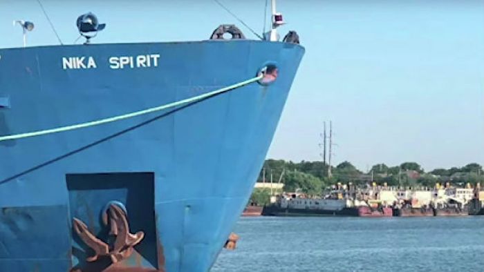 На Украине арестовали российский танкер Nika Spirit 